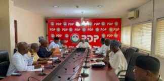 PDP NWC Members Hold Meeting in Abuja pdp-nwc-members-hold-meeting-in-abuja