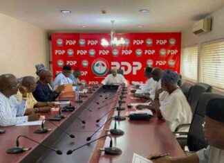 PDP NWC Members Hold Meeting in Abuja pdp-nwc-members-hold-meeting-in-abuja