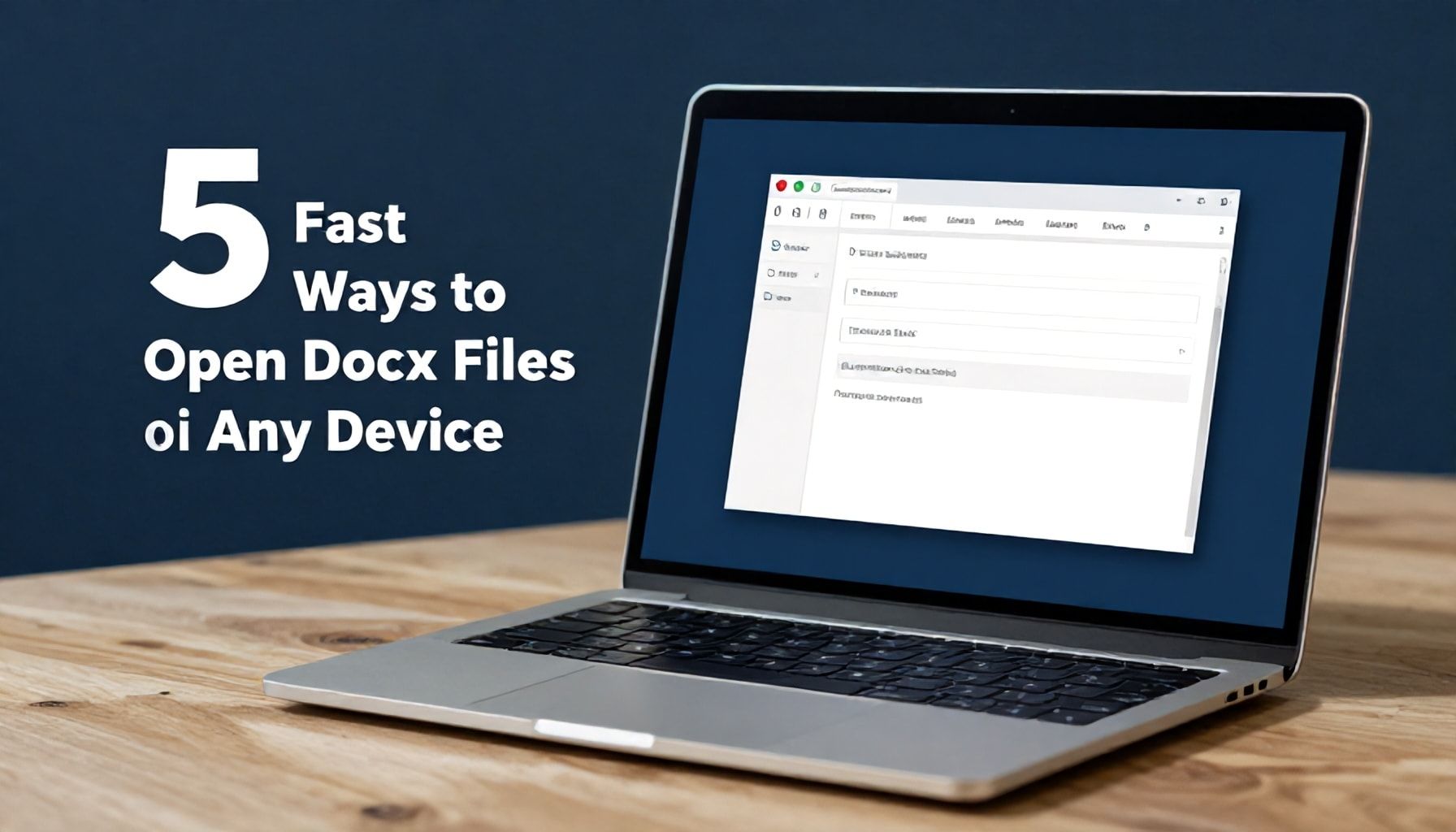 5 Fast Ways to Open DOCX Files on Any Device*