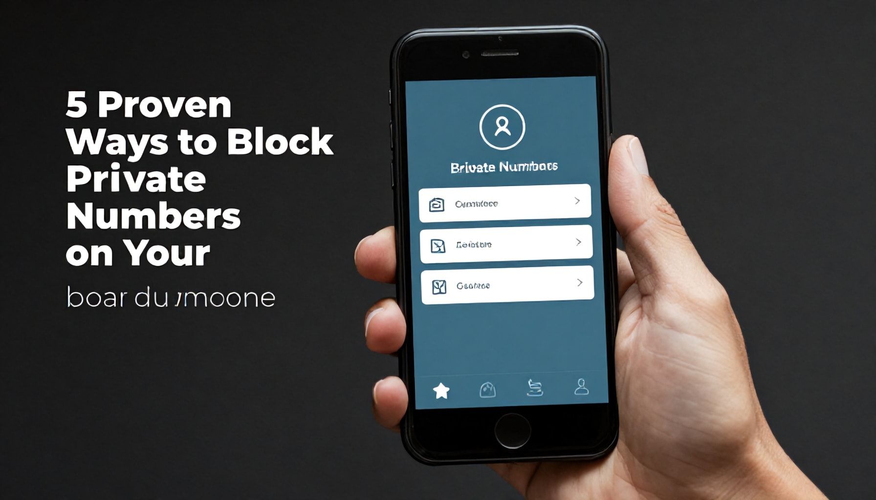 5 Proven Ways to Block Private Numbers on Your Smartphone*