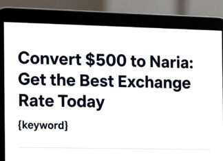 Convert $500 to Naira: Get the Best Exchange Rate Today
