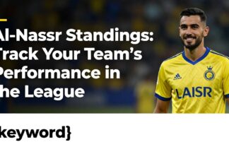 Al-Nassr Standings: Track Your Team’s Performance in the League