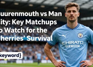 Bournemouth vs Man City: Key Matchups to Watch for the Cherries’ Survival