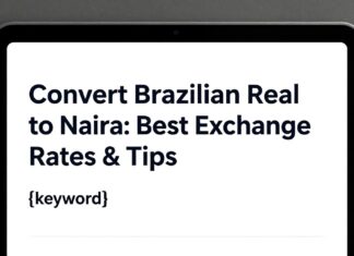 Convert Brazilian Real to Naira: Best Exchange Rates & Tips