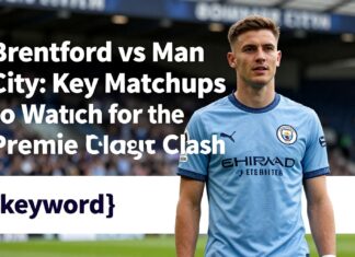 Brentford vs Man City: Key Matchups to Watch for the Premier League Clash