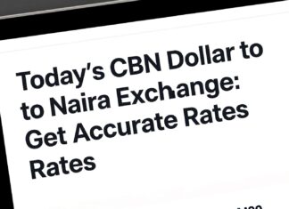 Today’s CBN Dollar to Naira Exchange Rate: Get Accurate Rates