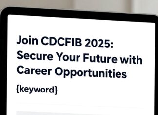 Join CDCFIB 2025: Secure Your Future with Career Opportunities