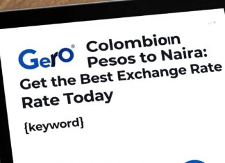 Convert Colombian Pesos to Naira: Get the Best Exchange Rate Today