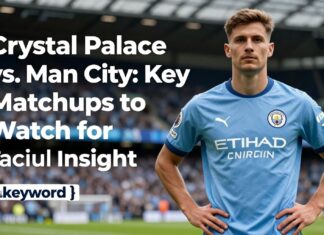 Crystal Palace vs. Man City: Key Matchups to Watch for Tactical Insight