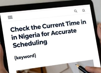 Check the Current Time in Nigeria for Accurate Scheduling