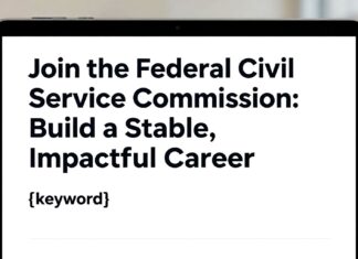 Join the Federal Civil Service Commission: Build a Stable, Impactful Career