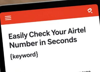 Easily Check Your Airtel Number in Seconds