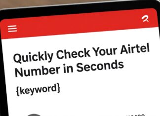 Quickly Check Your Airtel Number in Seconds