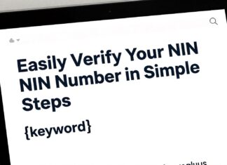 Easily Verify Your NIN Number in Simple Steps