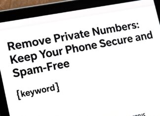 Remove Private Numbers: Keep Your Phone Secure and Spam-Free