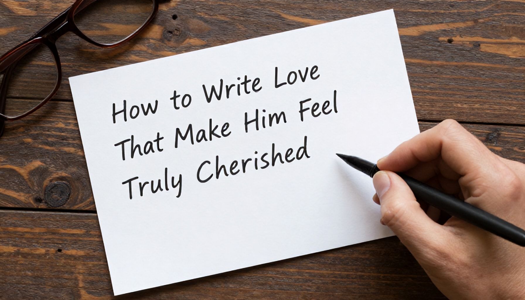 How to Write Love Messages That Make Him Feel Truly Cherished*