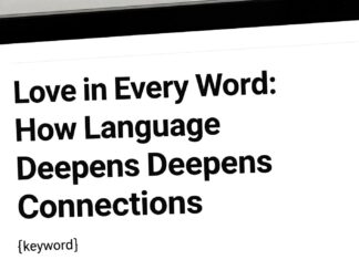 Love in Every Word: How Language Deepens Connections
