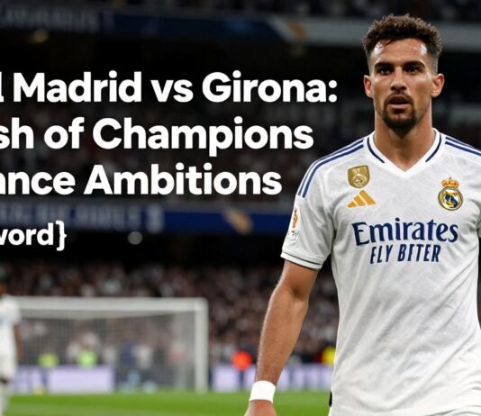 Real Madrid vs Girona: Clash of Champions League Ambitions Home