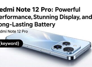 Redmi Note 12 Pro: Powerful Performance, Stunning Display, and Long-Lasting Battery
