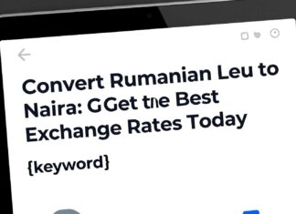 Convert Romanian Leu to Naira: Get the Best Exchange Rates Today