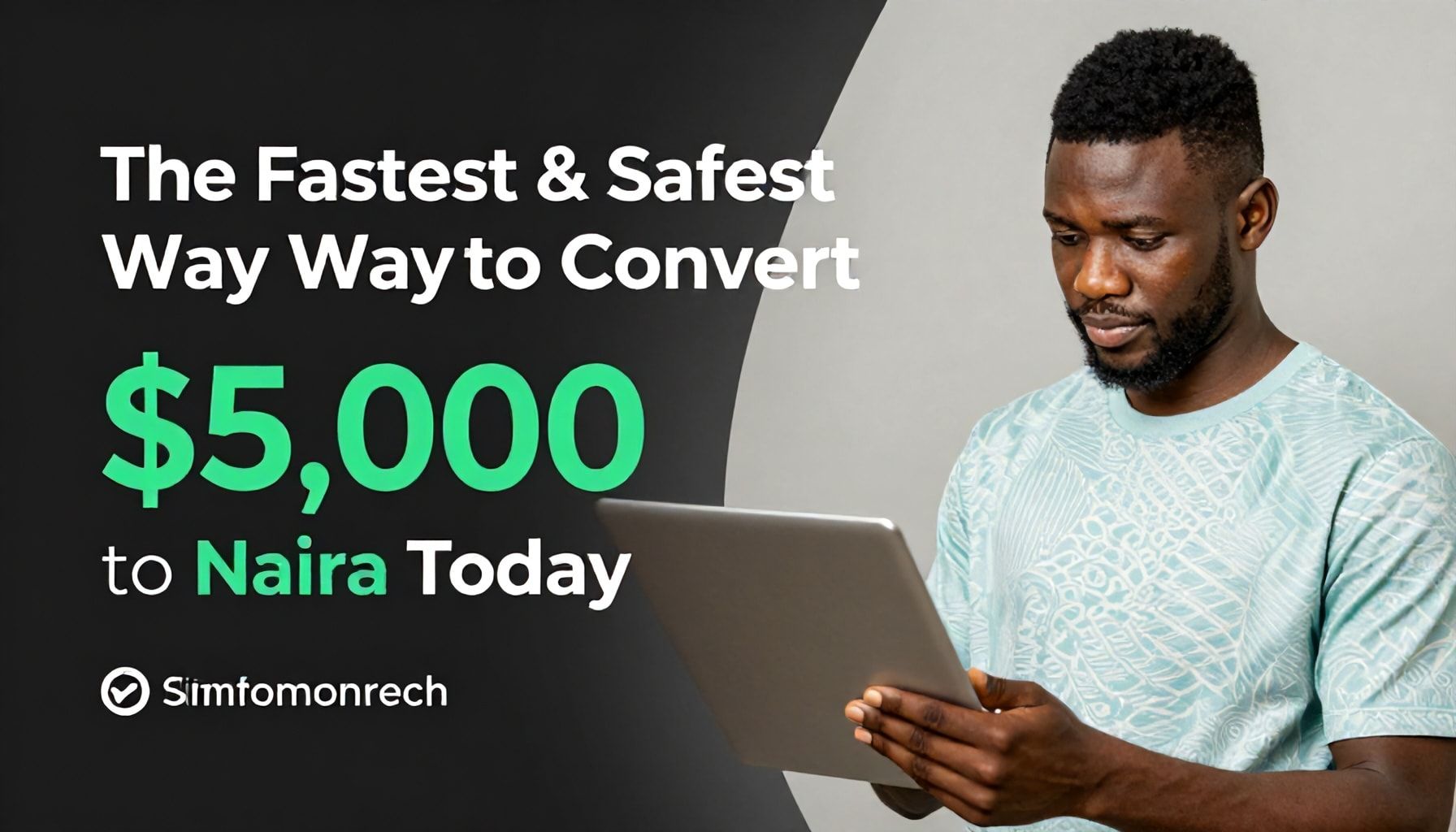 The Fastest & Safest Way to Convert $5,000 to Naira Today*