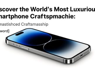 Discover the World’s Most Luxurious Smartphone: Unmatched Craftsmanship