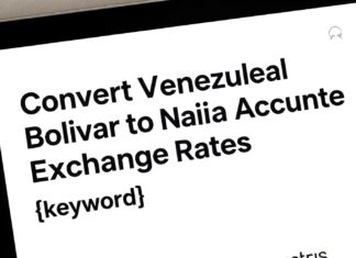 Convert Venezuelan Bolivar to Naira for Accurate Exchange Rates