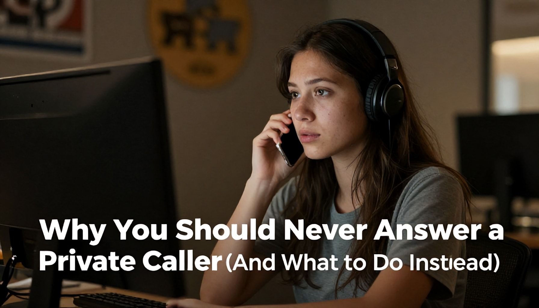 Why You Should Never Answer a Private Caller (And What to Do Instead)*