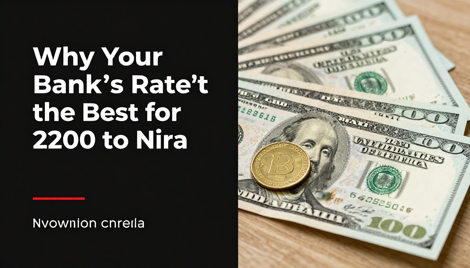Why Your Bank’s Rate Isn’t the Best for $200 to Naira*