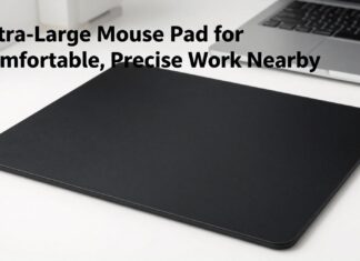 Extra-Large Mouse Pad for Comfortable, Precise Work Nearby