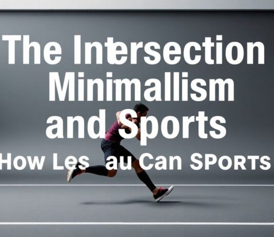The Intersection of Minimalism and Sports: How Less Can Be More The Intersection of Minimalism and Sports: How Less Can Be More