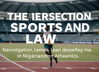 The Intersection of Sports and Law: Navigating the Legal Landscape in Nigerian Athletics The Intersection of Sports and Law: Navigating the Legal Landscape in Nigerian Athletics
