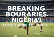 Breaking Boundaries: Nigeria’s Latest Sports Triumphs Breaking Boundaries: Nigeria's Latest Sporting Victories
