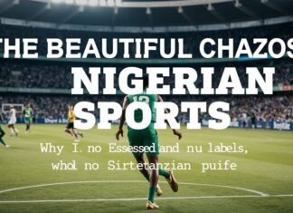The Beautiful Mess of Nigerian Sports: Why I’m Obsessed and You Should Be Too The Beautiful Chaos of Nigerian Sports: Why I'm Obsessed and You Should Be Too