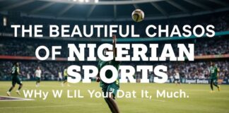 The Beautiful Mess of Nigerian Sports: Why We Love It So Damn Much The Beautiful Chaos of Nigerian Sports: Why We Love It So Damn Much